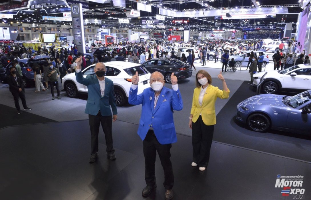 “MOTOR EXPO 2021”ยอดขายรถกว่า3หมื่นคัน เงินหมุนเวียน4.4หมื่นล้านบาท