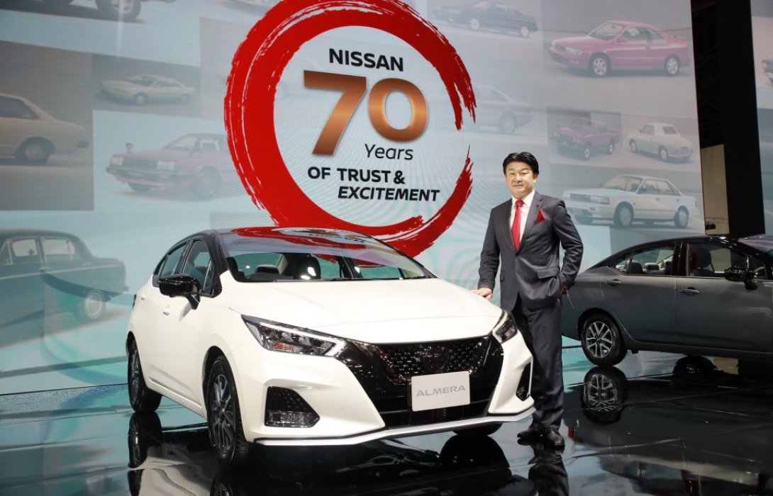นิสสัน ฉลองครบรอบ 70 ปีพร้อมขอบคุณลูกค้าที่งานมอเตอร์โชว์ 2022