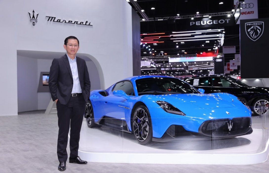 มาเซราติ ประเทศไทย จัดแสดง‘MC20’ซูเปอร์คาร์ยุคใหม่ ในมอเตอร์โชว์ครั้งที่43