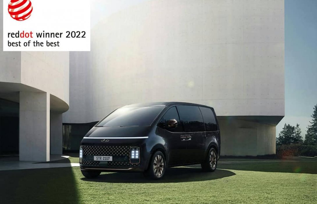 ฮุนได สตาร์เรีย คว้ารางวัล Best of the Best at Red Dot Award