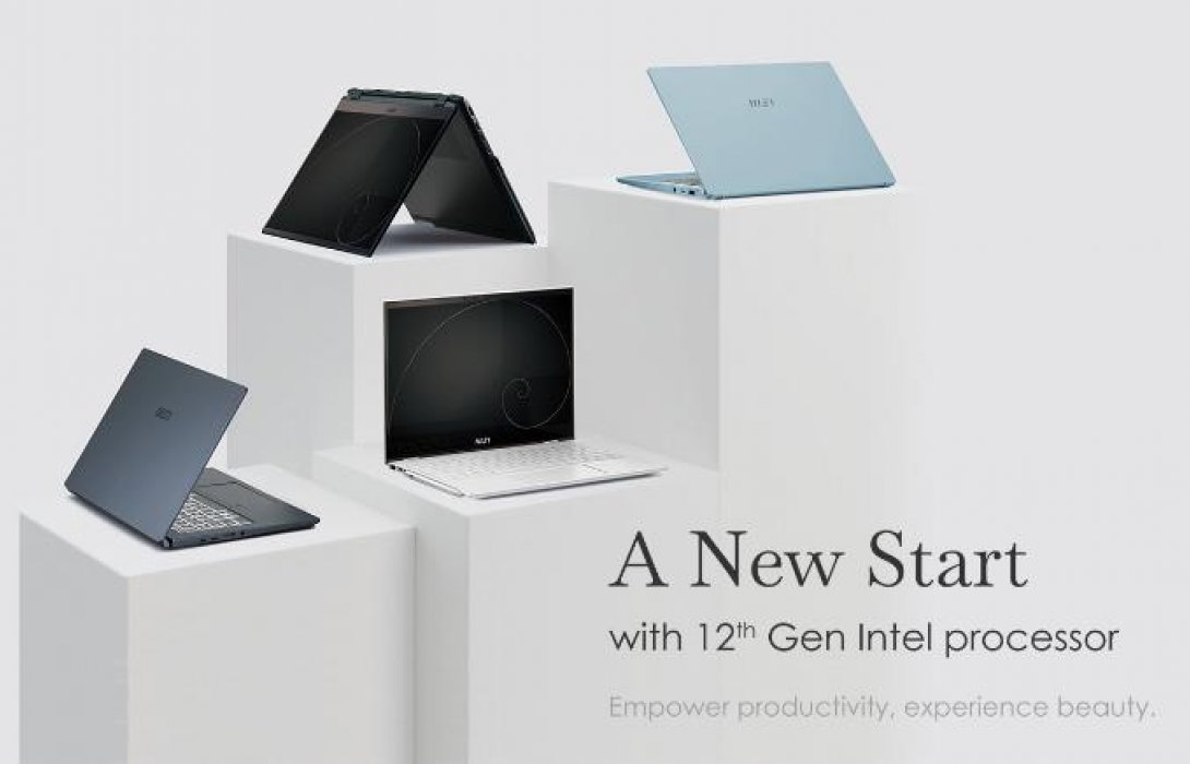 MSI เปิดตัวโน้ตบุ๊ก Business and Productivity รุ่นใหม่มาพร้อมหน่วยประมวลผล 12th Gen Intel® Core™ 