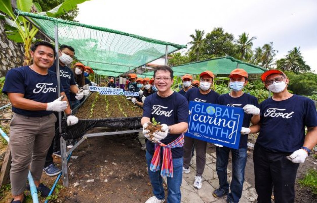 ฟอร์ดสานต่อโครงการ ‘Water Go Green’ ต่อเนื่องเป็นปีที่ 7