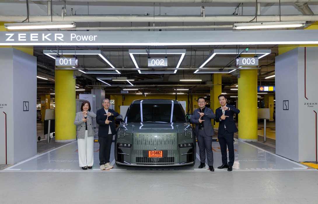 ZEEKR จับมือ Evolt เปิดสถานีใหม่ ZEEKR Power @centralwOrld