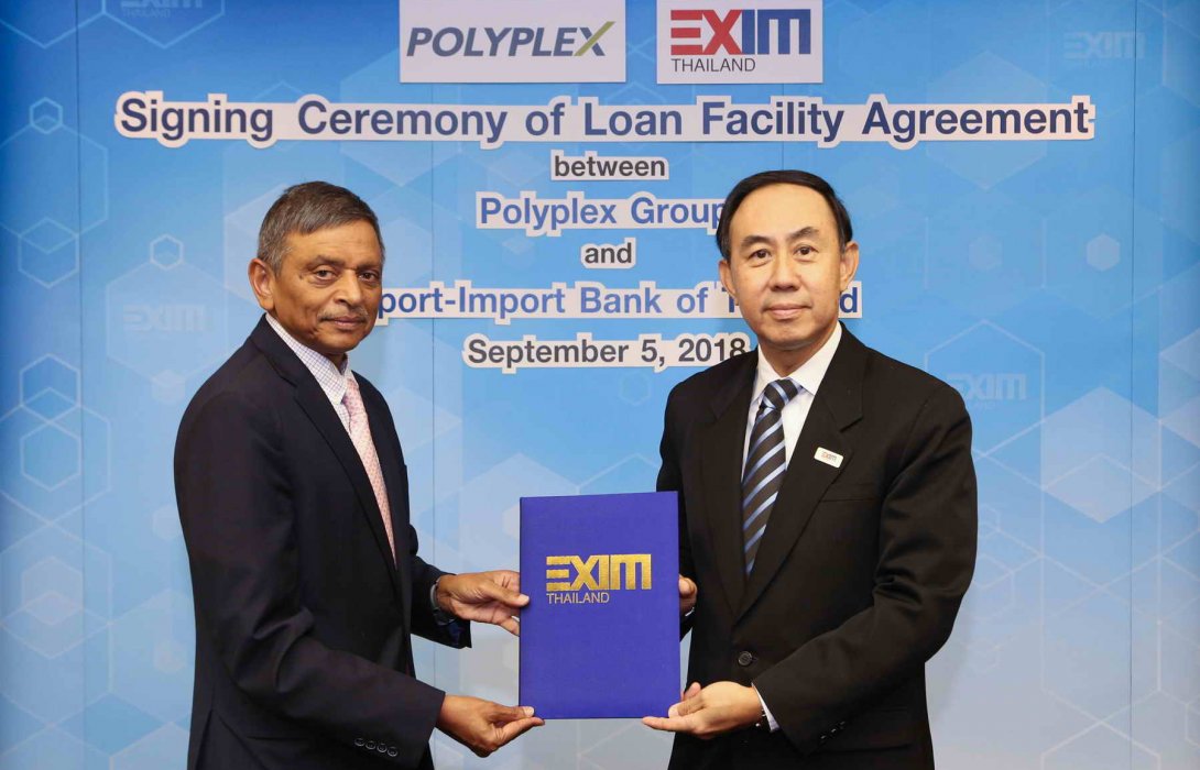  EXIM BANK หนุนกลุ่มบริษัท โพลีเพล็กซ์ สร้างโรงงานผลิตแผ่นฟิล์มพลาสติกแห่งใหม่ในอินโดนีเซีย