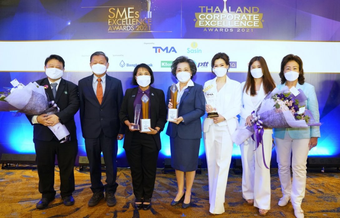 ไทยพาณิชย์ หนุน ยูไนเต็ด แอนนาลิสต์ และ ฟู้ด อีควิปเม้นท์ คว้ารางวัล SMEs Excellence Awards 2021