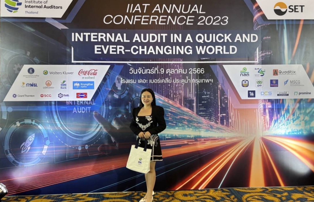 MASTER ร่วมงานสัมมนาใหญ่ประจำปี 2566 สมาคมผู้ตรวจสอบภายในแห่งประเทศไทย