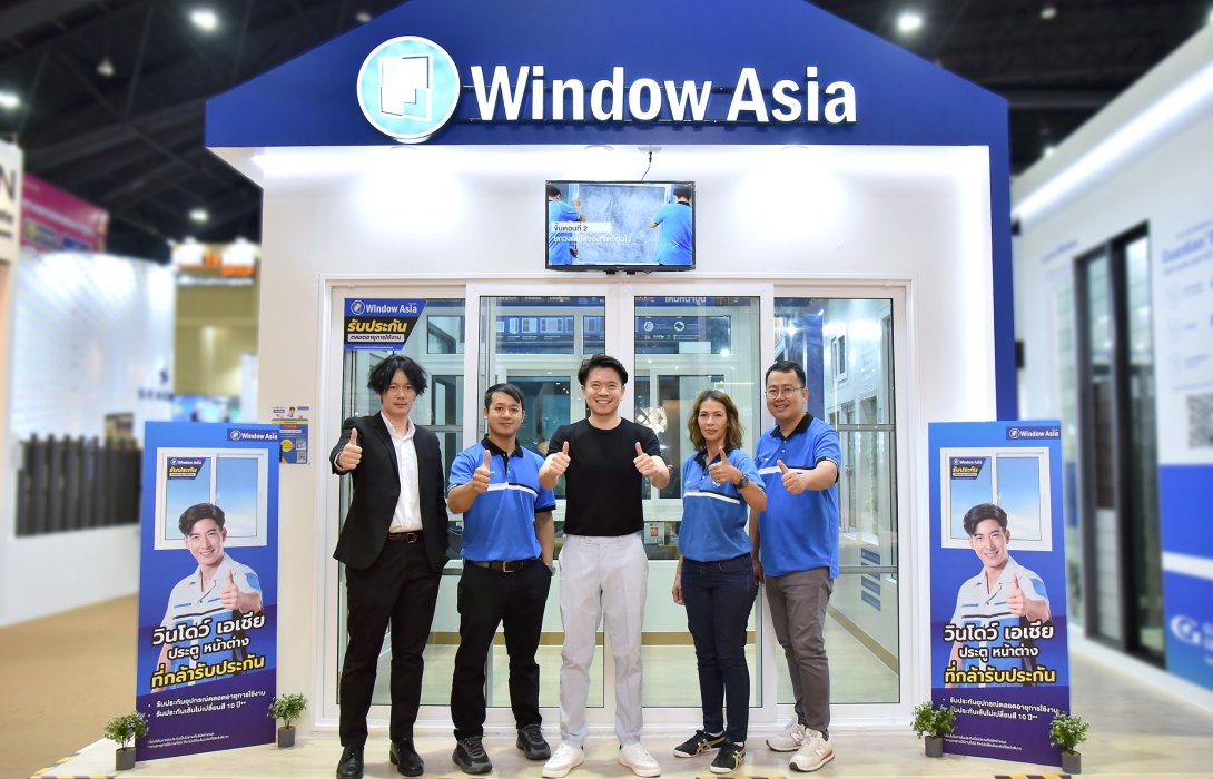 WINDOW ขนทัพสินค้าประตูและหน้าต่าง ออกบูธงานบ้านและสวนแฟร์ Living Festival 2023