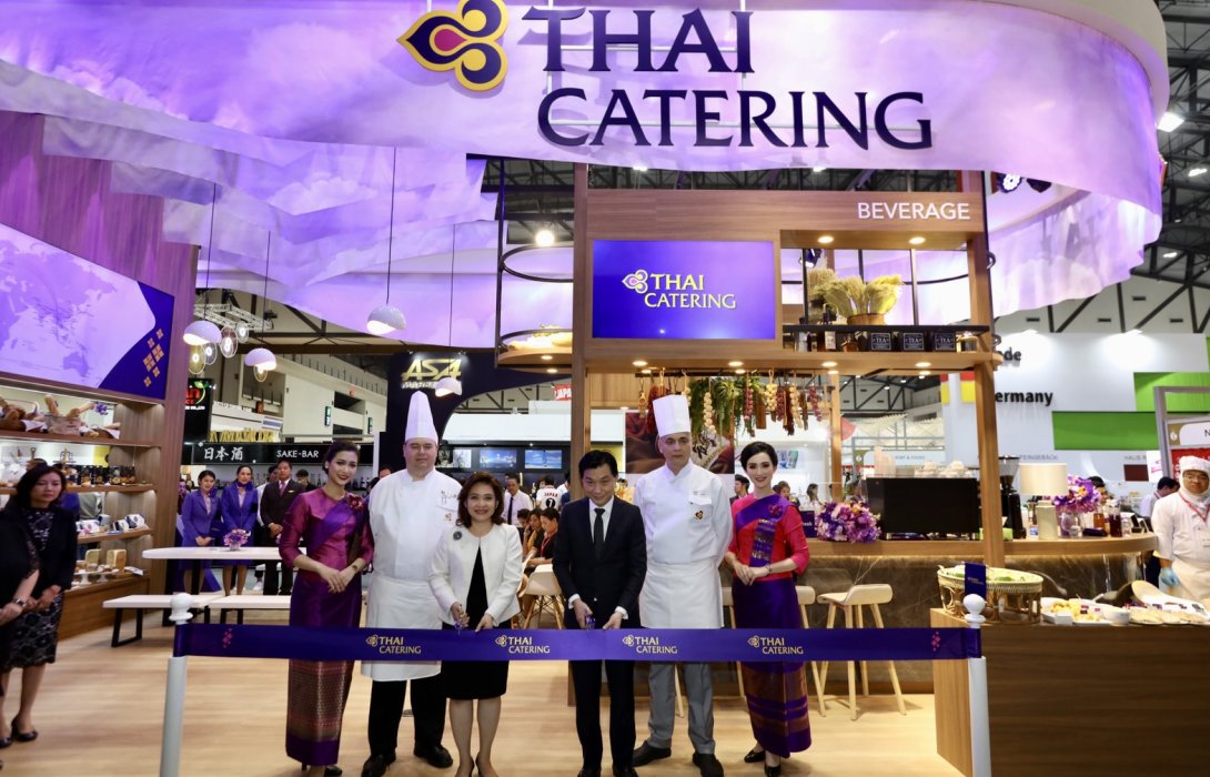 การบินไทยร่วมจัดบูธ THAI Catering ในงาน THAIFEX World of Food Asia 2019