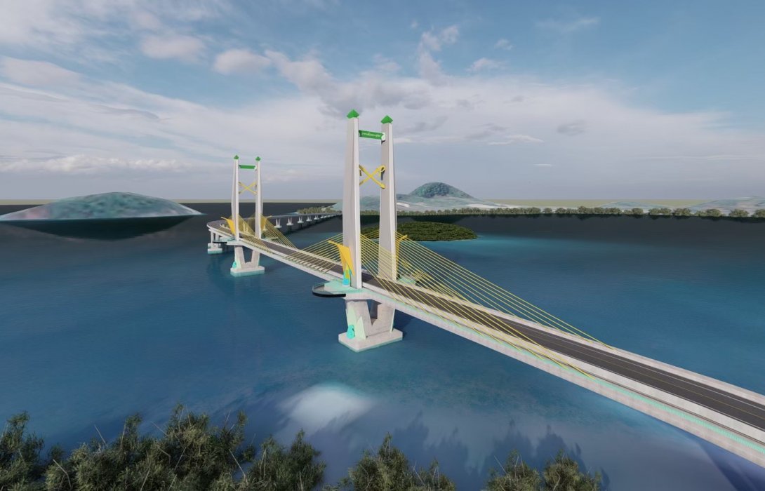 ทางหลวงชนบท เดินหน้าโครงการก่อสร้างสะพานข้ามทะเลสาบสงขลา และสะพานเชื่อมเกาะลันตา จ.กระบี่