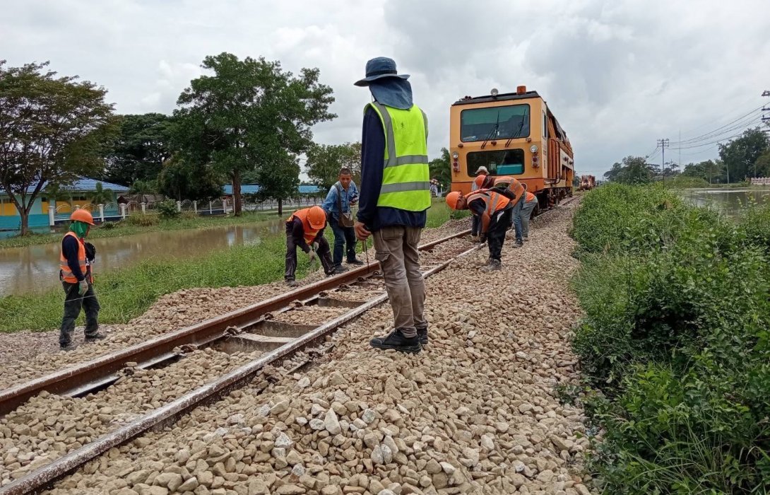 การรถไฟฯ พร้อมเปิดให้บริการเดินรถเส้นทางสายใต้ได้ตามปกติ