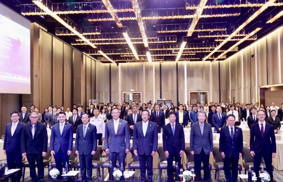 ขร. จับมือ JICA เปิดเวทีขับเคลื่อนแผนแม่บทระบบขนส่งมวลชนทางราง ระยะ 2 ชูแผนยุทธศาสตร์การพัฒนาโครงข่ายรถไฟ ยกระดับคุณภาพชีวิตคนเมือง