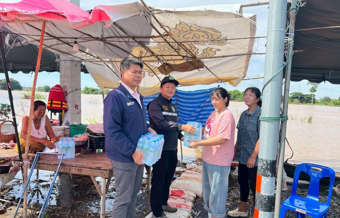 ทช.ระดมกำลังเจ้าหน้าที่ติดตามสถานการณ์อุทกภัยและช่วยเหลือประชาชนทั่วทุกภูมิภาค 