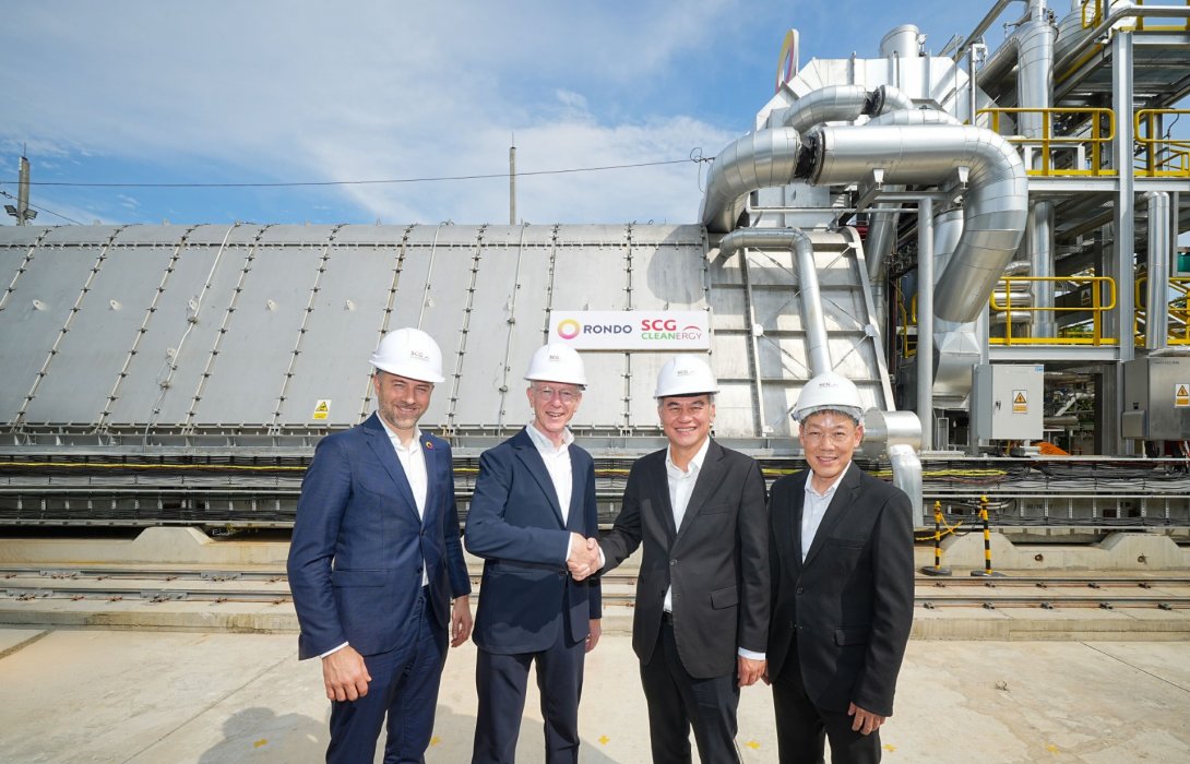 SCG จับมือ Rondo Energy เปิดตัว “แบตเตอรี่ความร้อนสำหรับอุตสาหกรรม” แห่งแรกในอาเซียนปลดล็อคภาคอุตสาหกรรมให้กักเก็บพลังงานสะอาดใช้ได้ 24 ชั่วโมง 