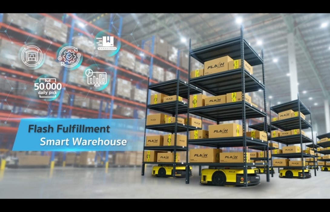 Flash Fulfillment ปักธง “Smart Fulfillment Hub” ยกระดับโลจิสติกส์อาเซียน ด้วยศูนย์ฟูลฟิลล์เม้นท์เทคโนโลยีขั้นสูงที่ใหญ่ที่สุดในภูมิภาค