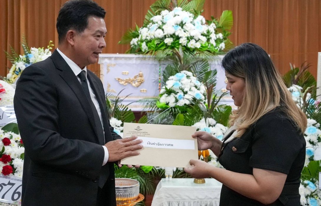 รองผู้ว่าการรถไฟฯ ร่วมพิธีสวดพระอภิธรรมศพ แสดงความเสียใจต่อครอบครัวผู้เสียชีวิตสรุปจำนวนผู้บาดเจ็บ 66 ราย เสียชีวิต 30 ราย