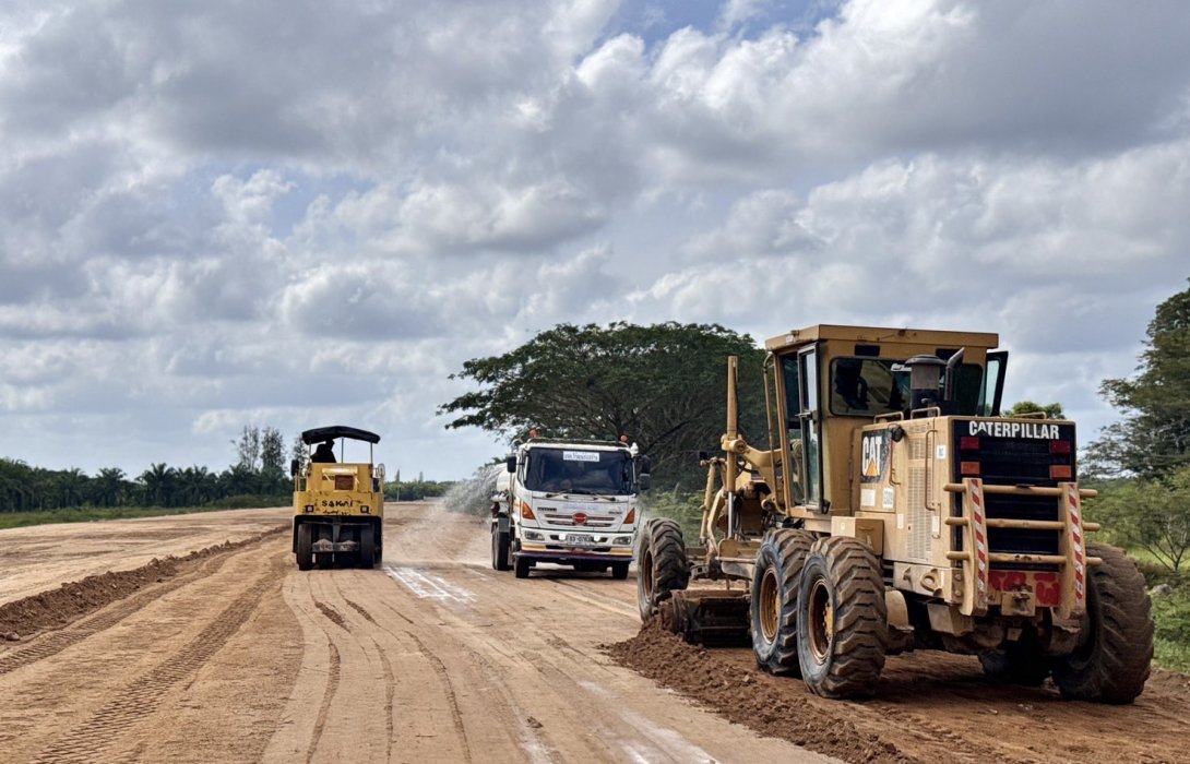 ทช.เร่งเครื่อง! ถนนส่วนต่อขยาย “เฉลิมพระเกียรติ” เมืองคอน คืบหน้าเร็วกว่าแผน เปิดใช้ปี 2570 หนุนท่องเที่ยว–โลจิสติกส์เต็มสปีด