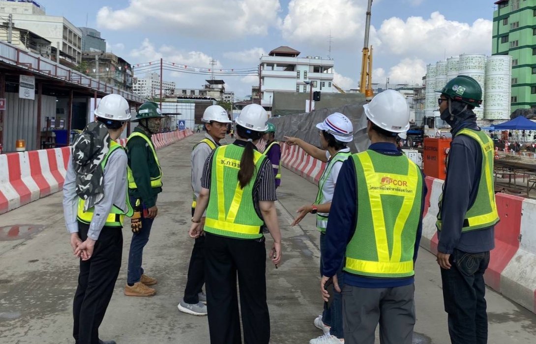 สายสีส้มต้องเป๊ะ! รฟม. ลุยตรวจไซต์ คุมมาตรการสิ่งแวดล้อมเข้ม