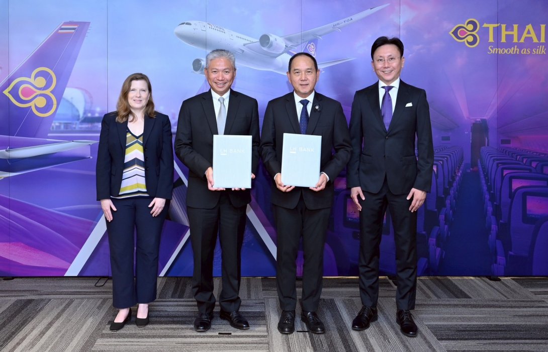 การบินไทย จับมือ LH Bank เปิดตัวผลิตภัณฑ์ “เงินฝากสีเขียว” ร่วมขับเคลื่อนสู่เศรษฐกิจคาร์บอนต่ำ