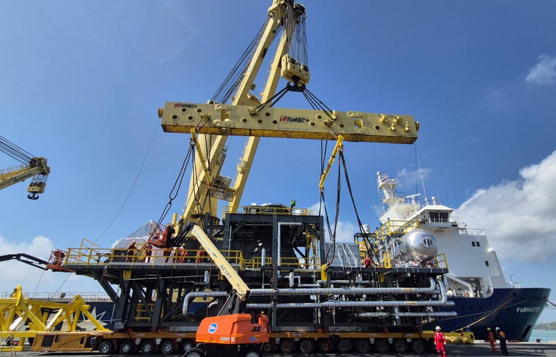 “DEE Delight” เสริมแกร่งโลจิสติกส์ไทย เดินหน้ายกขน Module ยักษ์ขนาด 800 ตัน ตอกย้ำศักยภาพไทยสู่ศูนย์กลางอาเซียน