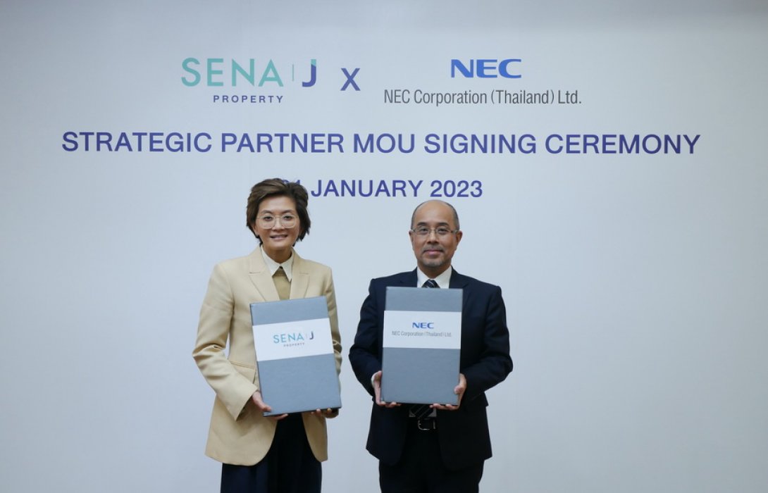 “SENAJ” จับมือ “คีย์พาร์ทเนอร์ NEC Thailand” ระดับบิ๊กด้านไอที พลิกโฉมแพลตฟอร์มใหม่ “Smart Living Community”ขยายฐานลูกค้าสู่กลุ่มคนรุ่นใหม่