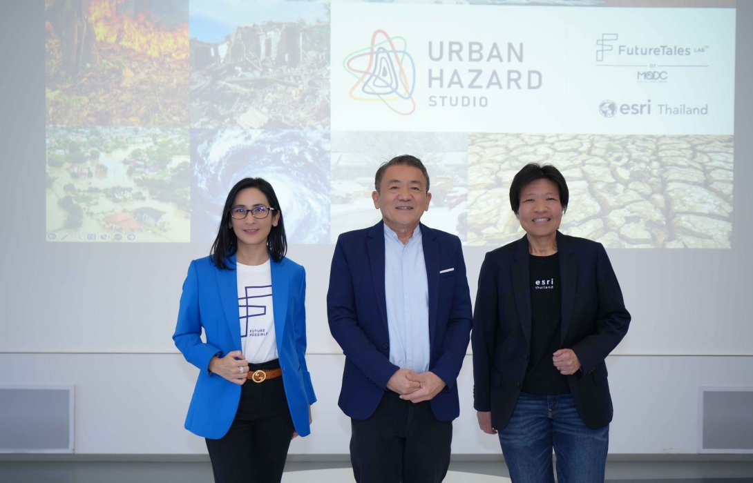 “Future Tales Lab by MQDC” จับมือ ESRI ชี้ หากไม่มีแผนรับมือภาวะน้ำทะเลสูง กรุงเทพฯปริมณฑลจมน้ำแน่ในอนาคต ถอดโมเดลฮับข้อมูลสภาพแวดล้อม เตือนภัยน้ำท่วม  