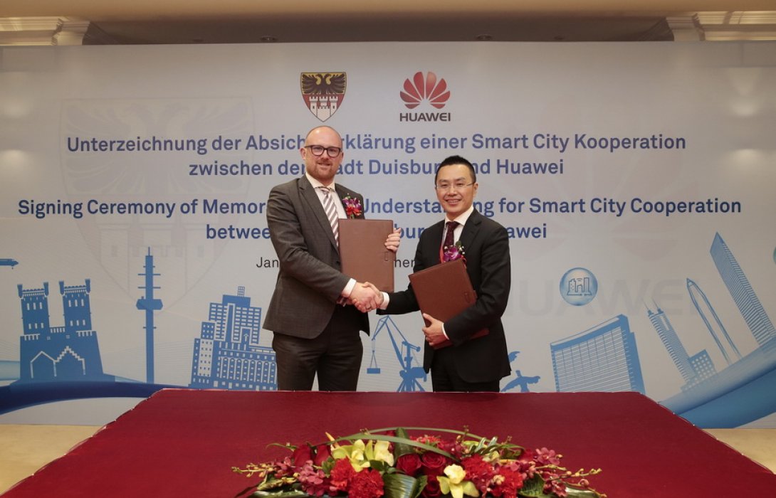 “หัวเว่ย” ร่วมพัฒนา ดุยส์บวร์ก เมืองดิจิทัลยุโรปตะวันตก