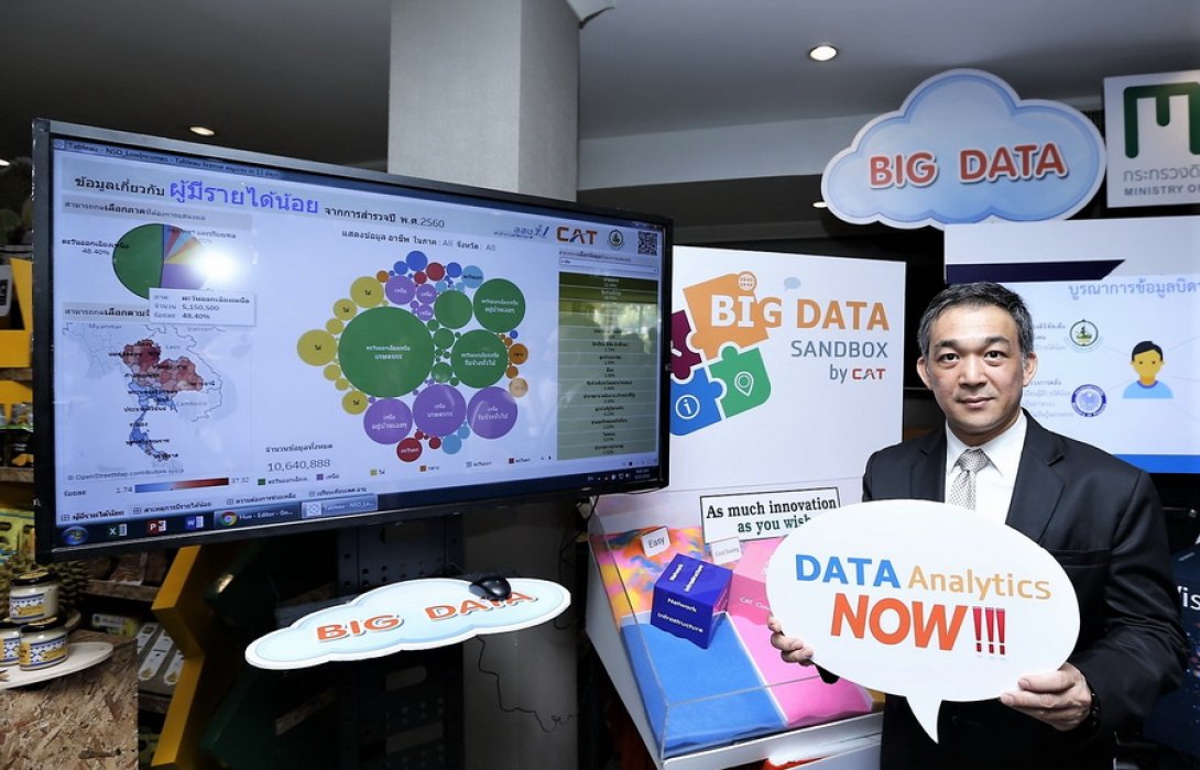 BIG DATA  ขับเคลื่อน “สังคมไทย” บนฐานข้อมูลที่ไร้ขีดจำกัด 