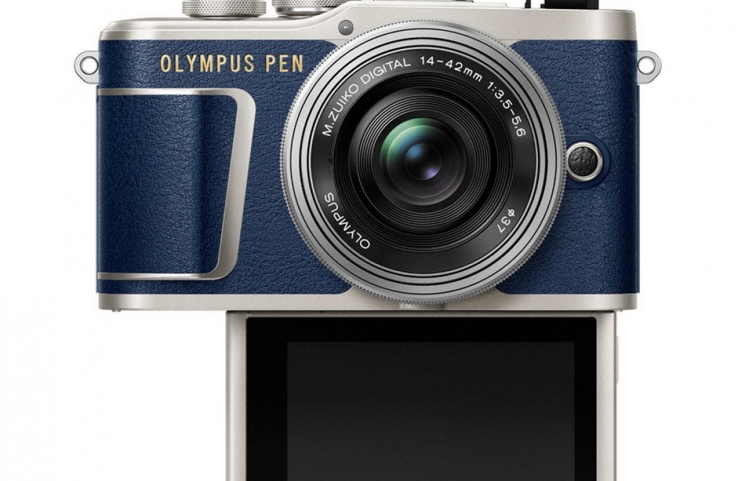 โอลิมปัส เพน อีพีแอล 9 สีน้ำเงินเดนิม 