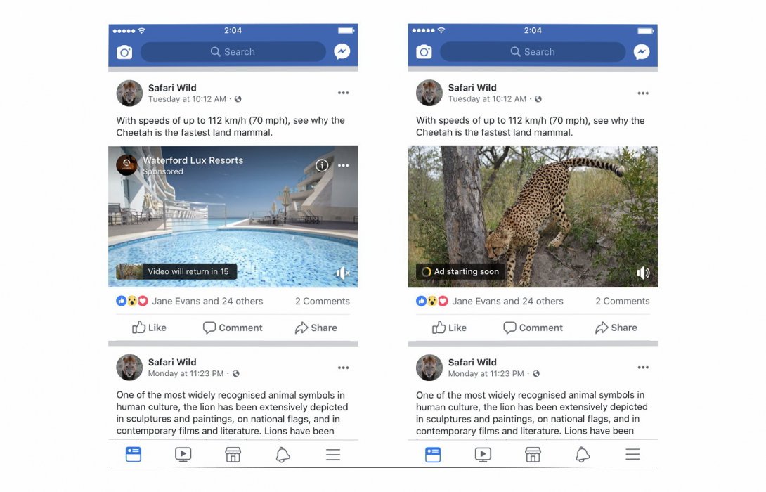 “Facebook” เปิดตัวช่วงพักโฆษณาเพิ่มใน 21 ประเทศ 