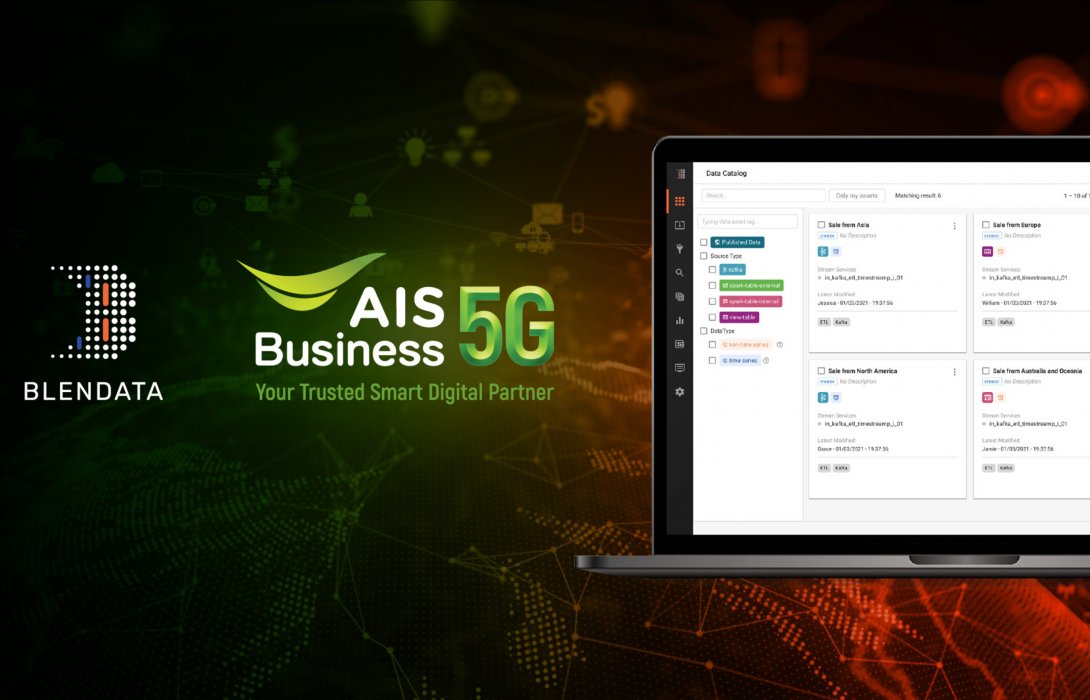 “Blendata” ผนึก “AIS 5G” เปิดแพลตฟอร์ม Big Data อัจฉริยะเจาะกลุ่มลูกค้าองค์กร