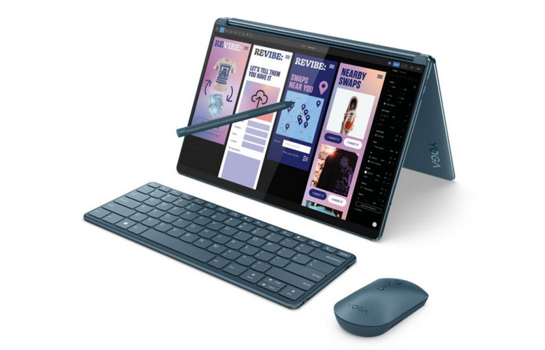เลอโนโว เปิดให้ค้นพบประสิทธิภาพอันไร้ข้อจำกัดจาก Lenovo Yoga Book 9i เจนเนอเรชันใหม่ล่าสุด