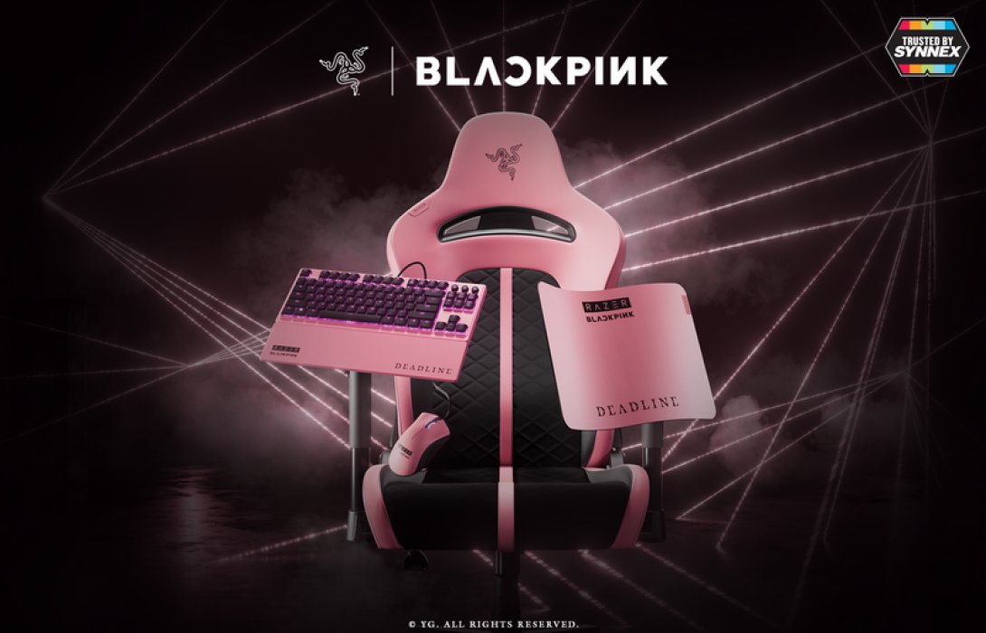 PLAY IN PINK คอลเลคชั่น BLACKPINK X RAZER วางจำหน่ายแล้ว