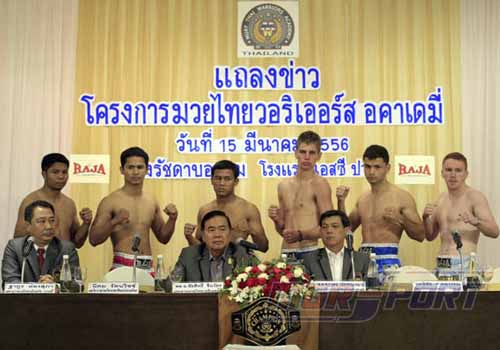 มวยไทยวอริเออร์สปี 56 ไทยชกต่างชาตินัดแรก 5 เม.ย.นี้