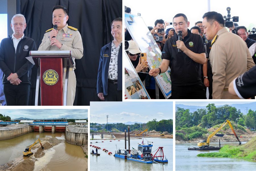 เตรียมรับมือน้ำท่วมภาคใต้ “อนุทิน” นำทีมติดตามเร่งซ่อมคลอง ร.1 สงขลา ฟื้นฟูระบบระบายน้ำหาดใหญ่ รับมือฝน–น้ำหลากปลายปี