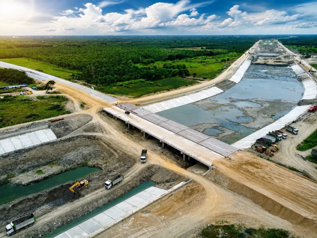 ทช.ทุ่ม 1,433 ล้าน สร้างถนนส่วนต่อขยายเฉลิมพระเกียรติเมืองคอน คืบหน้า 75% คาดเสร็จปี 2570